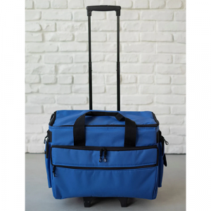 Blue Fig 19" Wheeled Sewing Machine Carrier-Blue (Req. additional shipping fee)