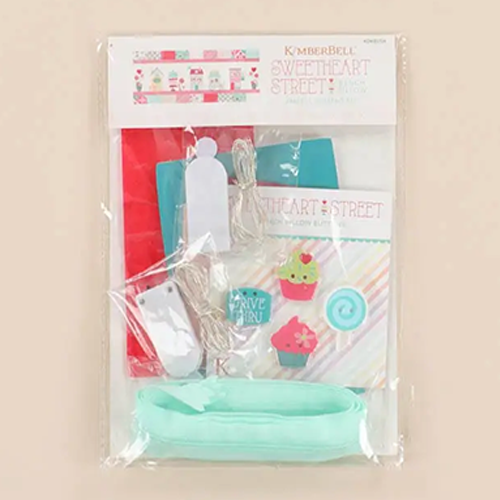 Kimberbell Sweetheart Street Bench Pillow Embellishment Kit (PRE-ORDER)