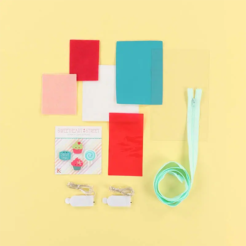 Kimberbell Sweetheart Street Bench Pillow Embellishment Kit (PRE-ORDER) - Image 3