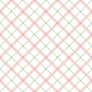 Maywood Studio Fabric - Kimberbell Basics Refreshed - Plaid - Pink/Green