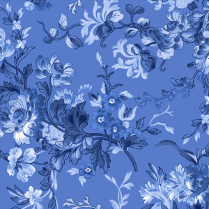 Maywood Studio Fabric - Blue Belle - Bouquet - Navy