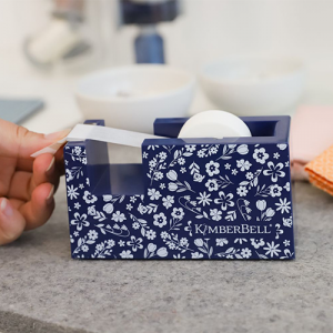 Kimberbell Navy Floral Tape Dispenser