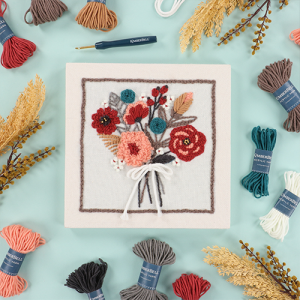 Kimberbell Punch Needle Embroidery Kit - Boho Blossom (PRE-ORDER)