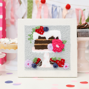 Kimberbell Punch Needle Embroidery Kit - Piece of Cake (PRE-ORDER)