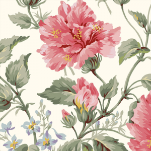 Maywood Studio Fabric - Marlowe - Main Floral Cream