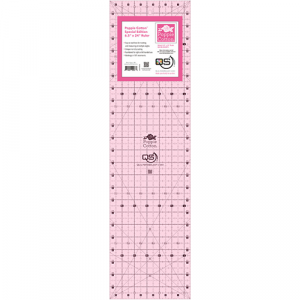 Quilter’s Select Poppie Cotton Special Edition Pink Ruler 6.5″ x 24″