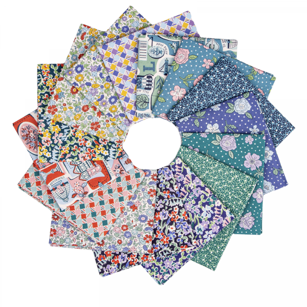 Liberty Fabrics - London Bouquet Fat Quarter Bundle (15pc)