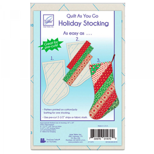 June Tailor-Quilt As You Go Holiday Stocking Kit