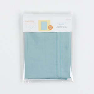 Kimberbell Cinch Sack Blank 2 pk-Storm Blue-8¼ x 12¼ (PRE-ORDER)