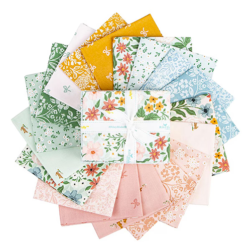 Riley Blake-Sweet Cotton Tales Fat Quarter Bundle (18pcs)