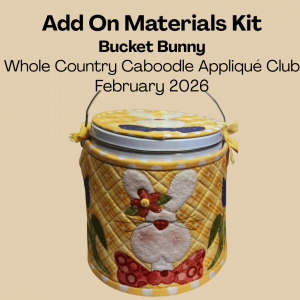 Bucket Bunny Add On Materials Kit
