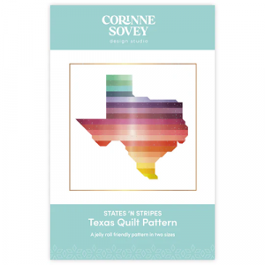 Corinne Sovey States N Stripes Texas Quilt Pattern