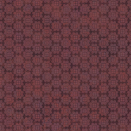 Maywood Studio - Operetta - Tiny Flowers - Maroon