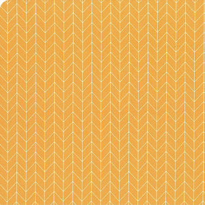 Maywood Studio Fabric - Kimberbell Basics - Chevron - Orange