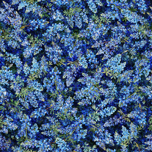 QT Fabrics ATXSH Bluebonnets Navy (PRE-ORDER)