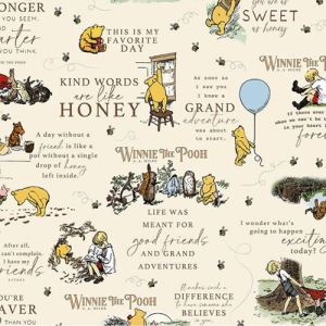Riley Blake-Winnie the Poo-Main-Cream