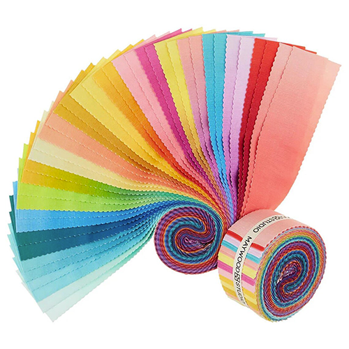 Maywood Studio Fabric-Gelato-2.5" Strips-40pcs