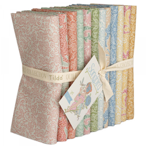 TILDA Fabric-Songbird-Fat Quarter Bundle 12pc-Lila
