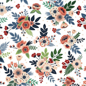 Riley Blake - A Spoonful of Sugar - Floral - Cloud