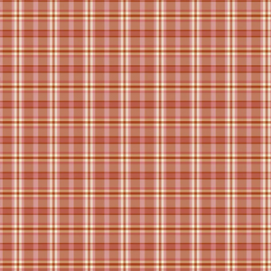 Riley Blake - A Spoonful of Sugar - Plaid Poppins Apricot