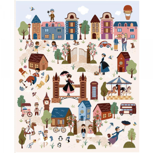 Riley Blake - A Spoonful of Sugar - Cherry Tree Lane Panel