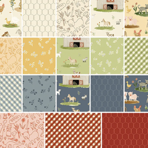 Riley Blake-Lil' Farm Friends Fat Quarter Bundle (18pcs) (PRE-ORDER)