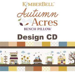 Kimberbell Autumn Acres Bench Pillow (PRE-ORDER)