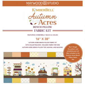 Kimberbell Autumn Acres Bench Pillow Fabric Kit (PRE-ORDER)