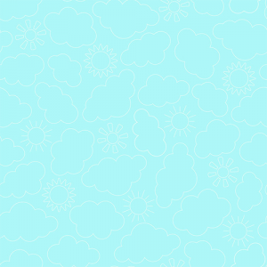 Maywood Studio Fabric-Kimberbell-Sippin on Sunshine-Sunny Skies Aqua Blue (PRE-ORDER)