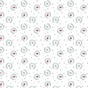 Riley Blake-Nutcracker Tradition Christmas Mice Snow (PRE-ORDER)