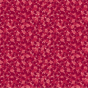 Riley Blake-Foxglove Hydrangea Dahlia Red (PRE-ORDER)