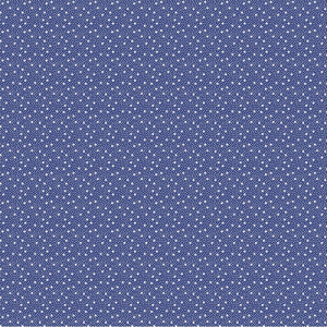Riley Blake-Dear Sweethearts Star Dots Navy (PRE-ORDER)