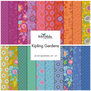 Riley Blake-Kipling Gardens Fat Quarter Bundle, 20 Pcs.(PRE-ORDER)