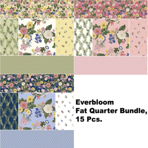 Riley Blake-Everbloom Fat Quarter Bundle (15 Pcs) (PRE-ORDER)