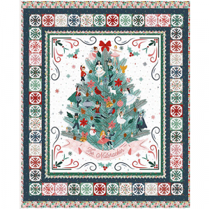 Riley Blake-Nutcracker Tradition Decorate the Tree Panel (PRE-ORDER)