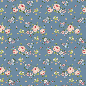 TILDA Fabric - Creating Memories - Gracie Blue