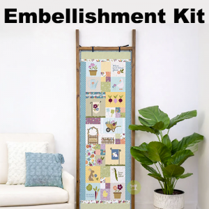 Kimberbell Cottontail Farm Ladder Quilt Embellishment Kit (PRE-ORDER)