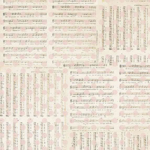 Blank Quilting - Parisian Snippets - Music & Dots