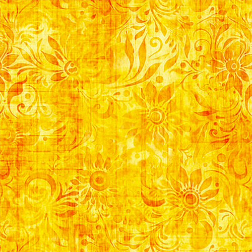 QT Fabrics Oasis Blender Sunflower
