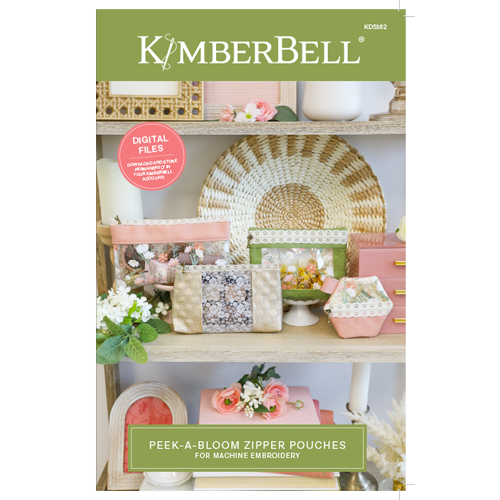 Kimberbell Peek-a-Bloom Zipper Pouches (PRE-ORDER)