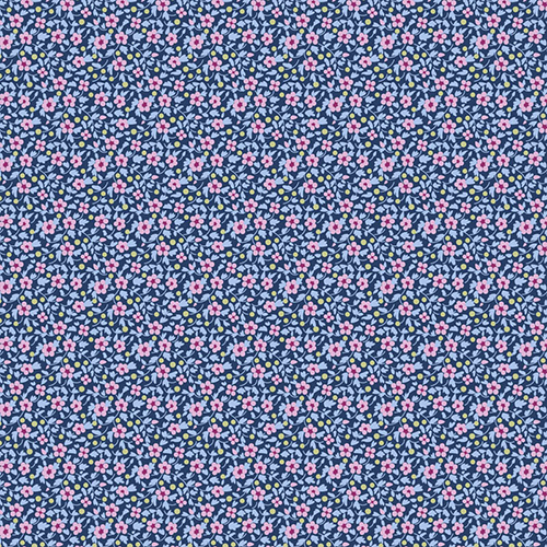 TILDA Fabric-Brie Basics-Denim