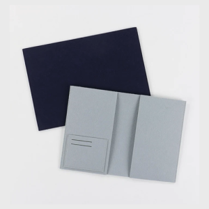 Kimberbell Notebook Cover Blanks Navy & Gray (PRE-ORDER)