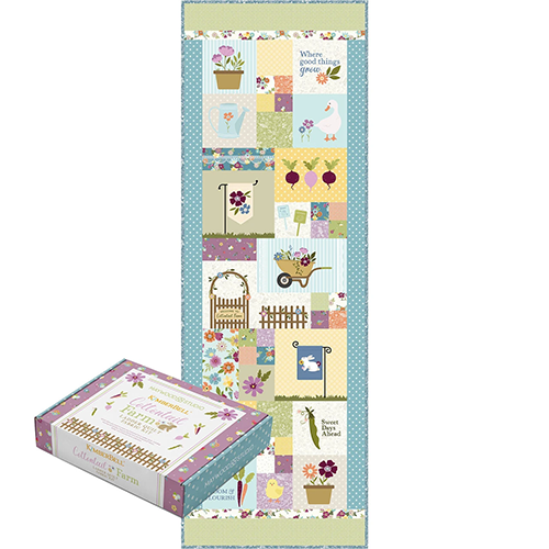 Kimberbell Cottontail Farm Ladder Quilt Fabric Kit (PRE-ORDER)