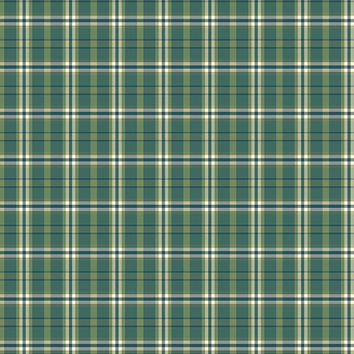Riley Blake - A Spoonful of Sugar - Plaid - Grass