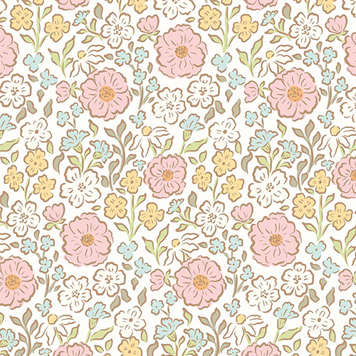 Riley Blake Little Posies Main Cloud