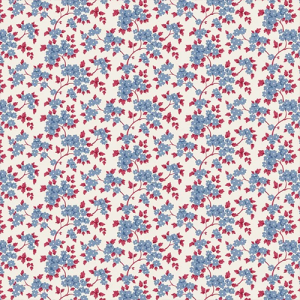TILDA Fabric-Village Life-Ruth Blue