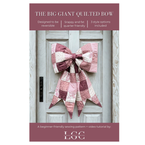 Big Giant Quilted Bow Pattern